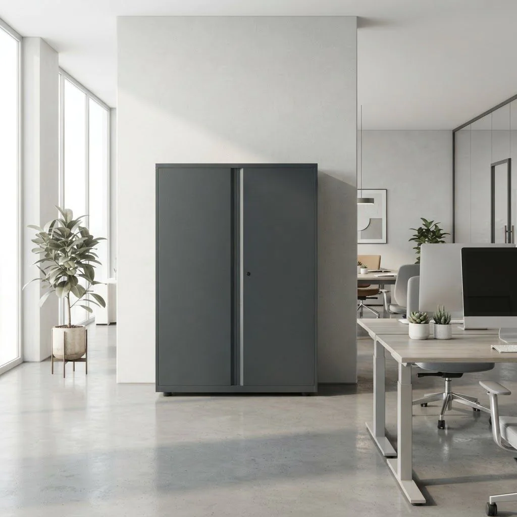 Flügeltürenschrank LateralFile 100 cm breit von Bisley - Produktbild 1 von 4