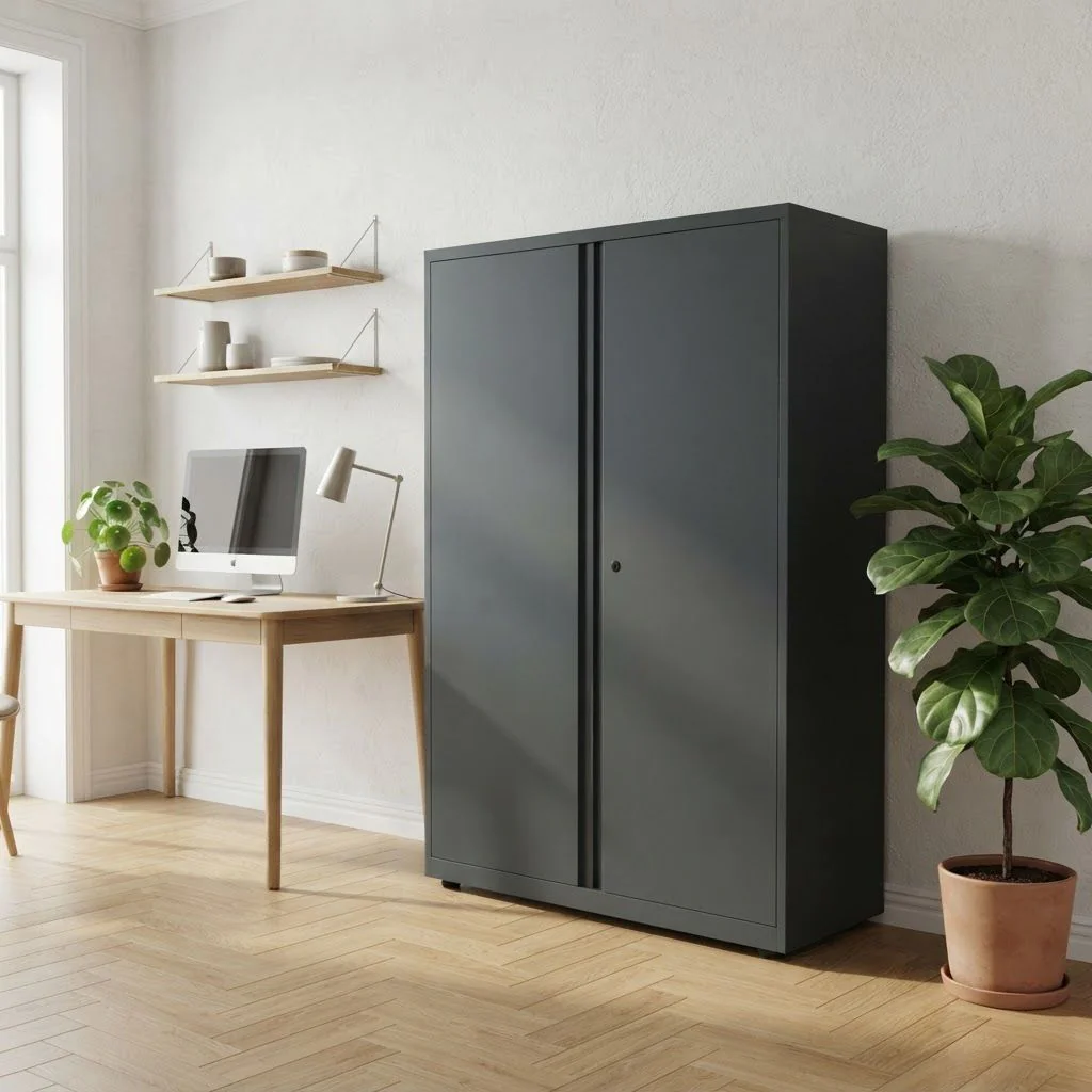 Flügeltürenschrank LateralFile 100 cm breit von Bisley - Produktbild 2 von 4