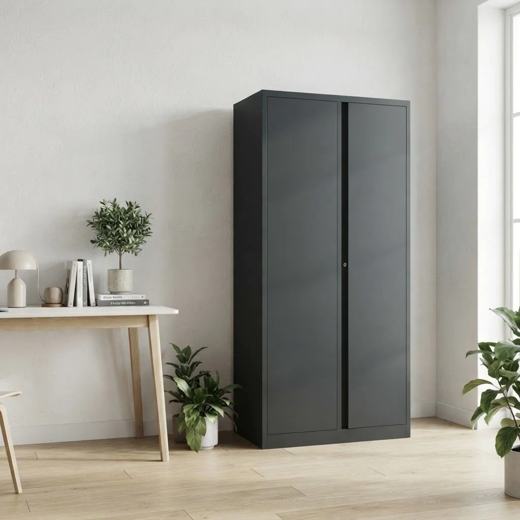Flügeltürenschrank LateralFile 80 cm breit von Bisley - Produktbild 2 von 4