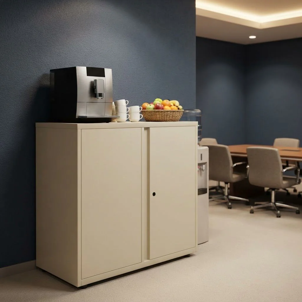 Flügeltürenschrank SystemFile 80 cm breit von Bisley - Produktbild 3 von 5