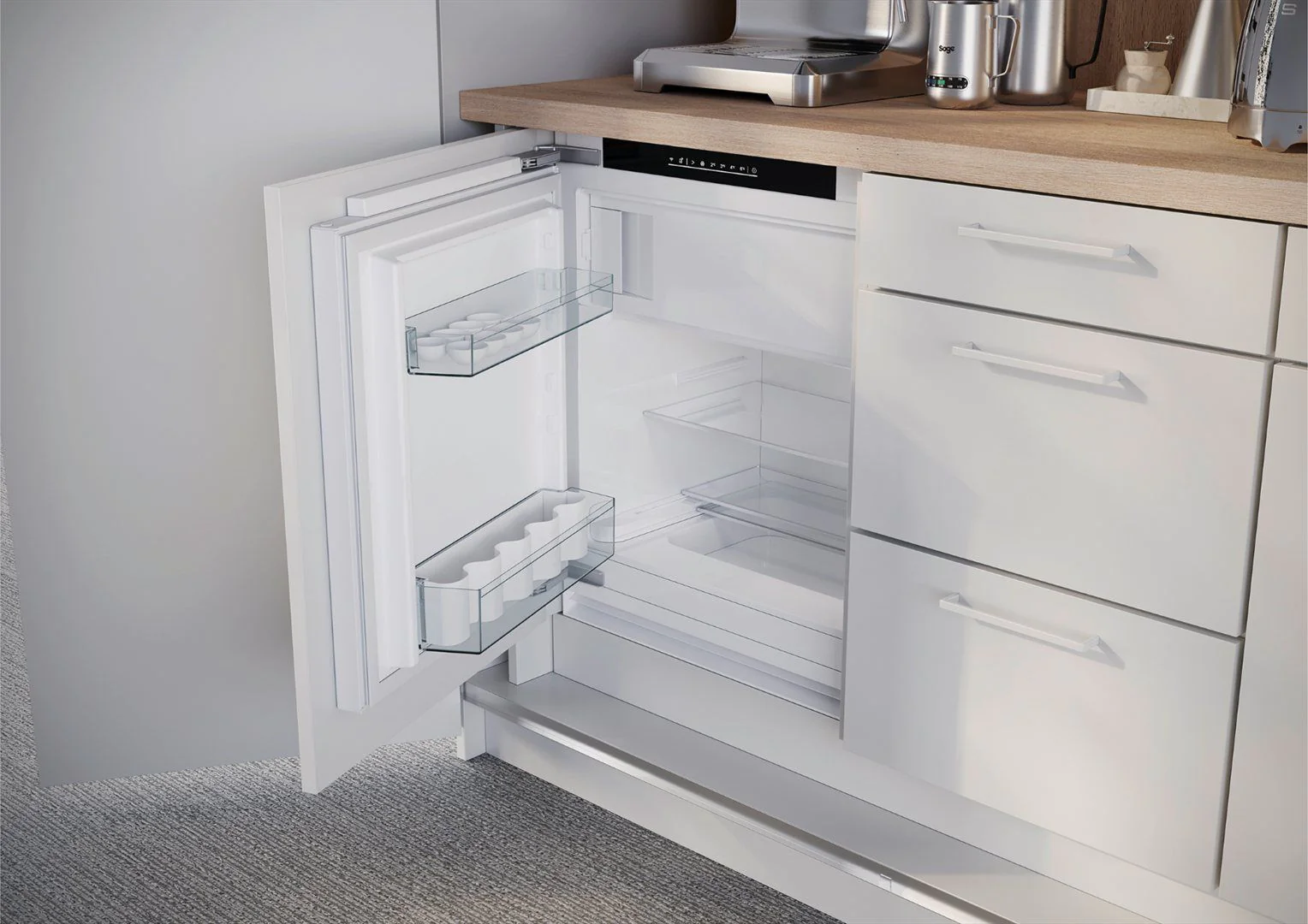 Faltwand-Küche pop up kitchen von fm Büromöbel - Produktbild 8 von 11