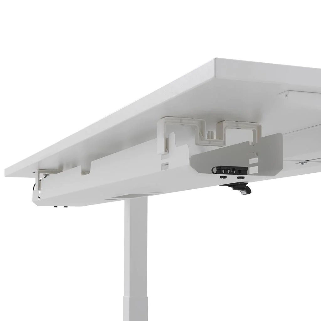 fouraction Schreibtisch, 80-220 cm, elektrisch höhenverstellbar, 2 Motoren von fm Büromöbel - Produktbild 6 von 6