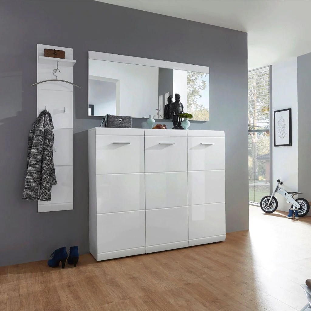 Garderobenschrank 3523 Adana - Weiß von BME home - Produktbild 2 von 6