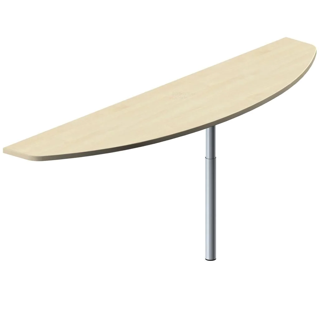 Ansatztisch C-Pro 200 x 50 von Geramöbel - Produktbild 1 von 9