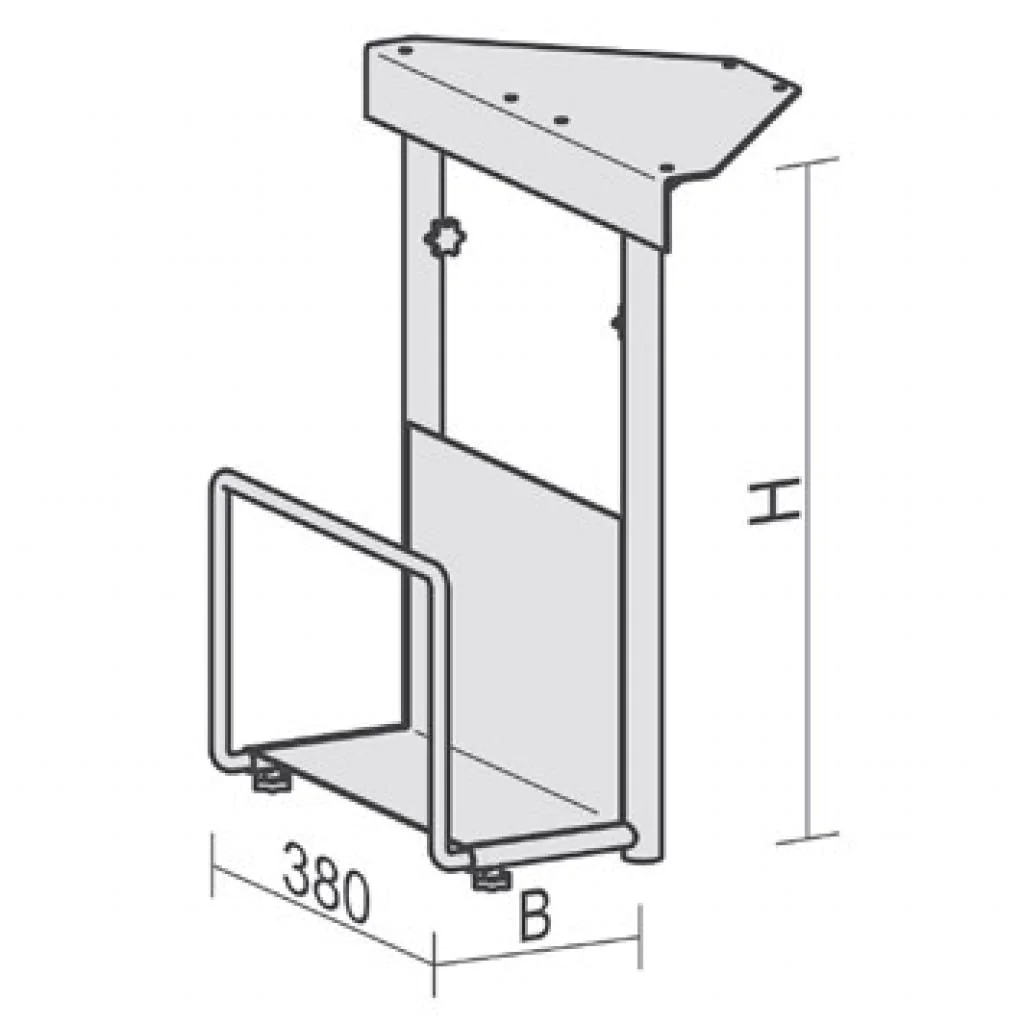 PC Hängehalter C Pro - Silber - GEM-N-500910-S
