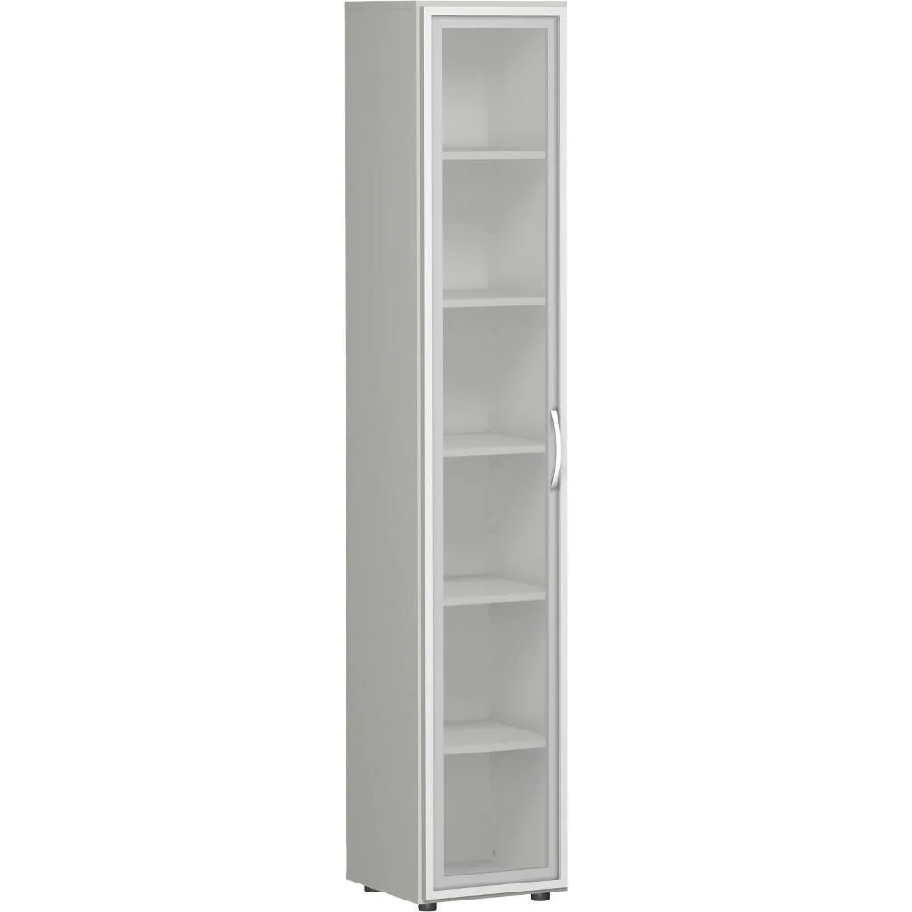 Aktenschrank Flex 6 OH - Glas - eintürig von Geramöbel - Produktbild 2 von 9