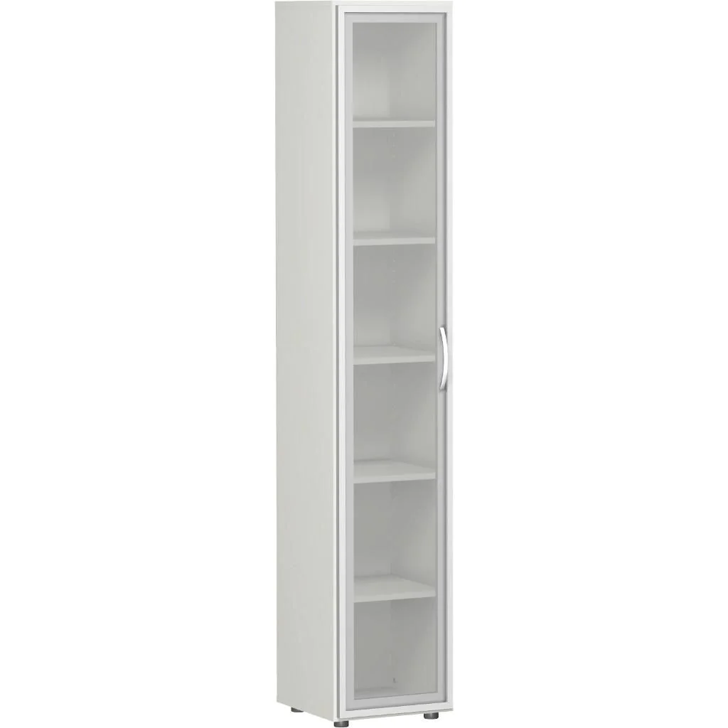 Aktenschrank Flex 6 OH - Glas - eintürig von Geramöbel - Produktbild 1 von 9