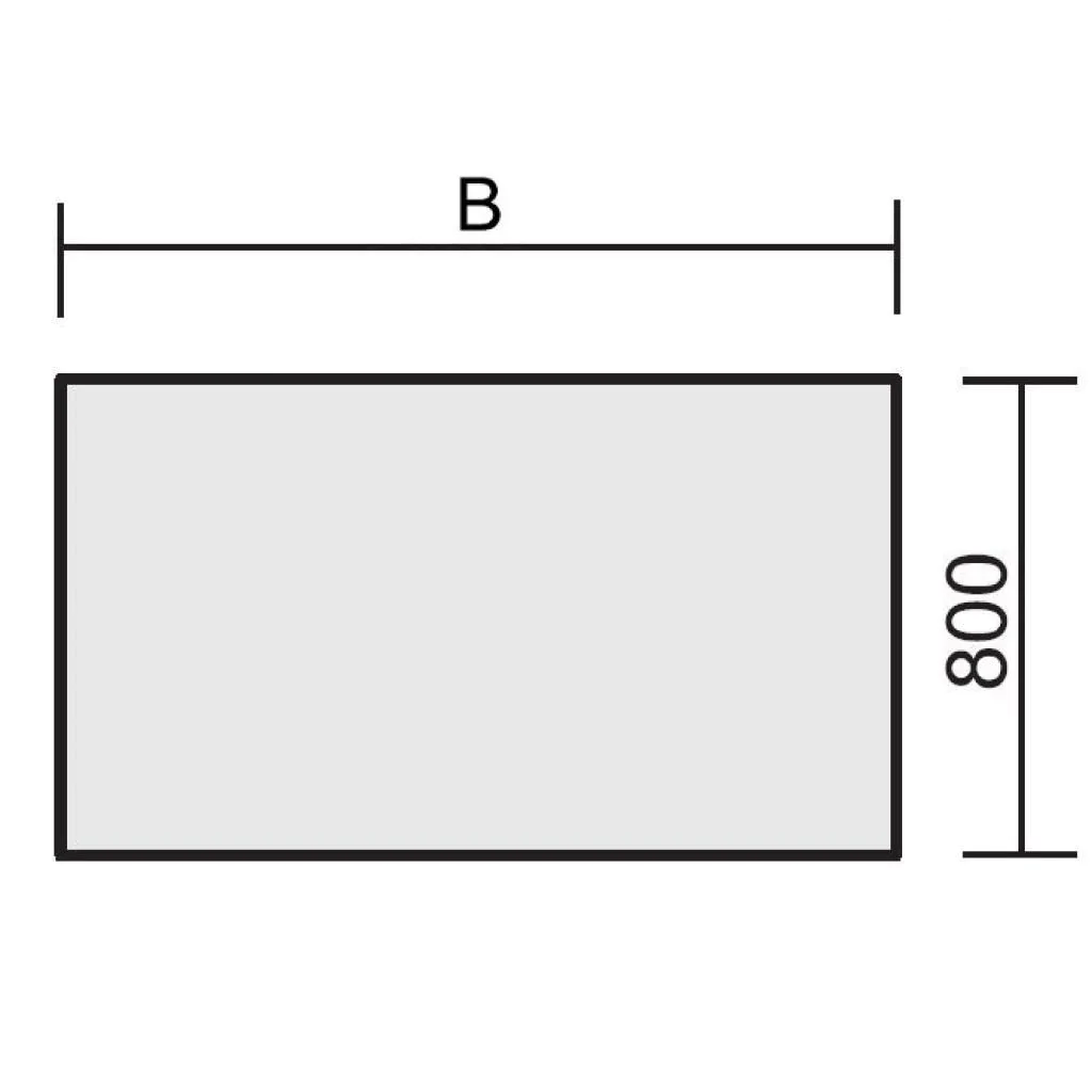 Konferenztisch Rechteckform von Geramöbel - Produktbild 11 von 13