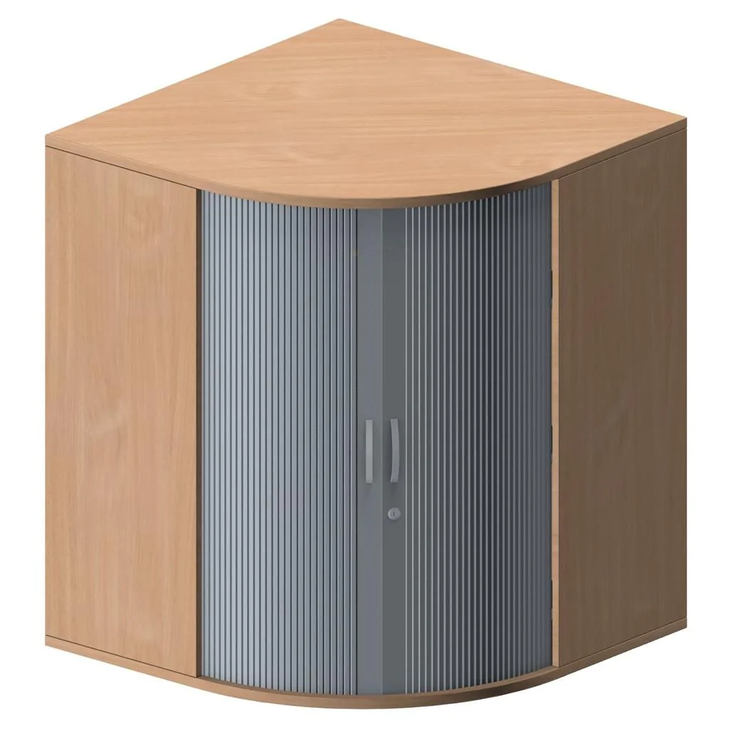Rollladenschrank Pro 3 OH mit Ordnerrondell von Geramöbel - Produktbild 10 von 10