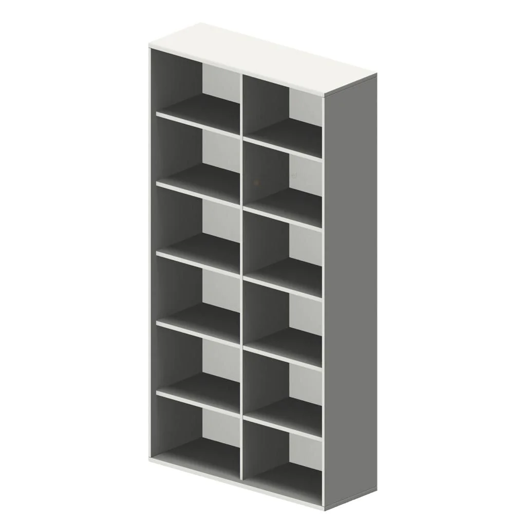 Regal Pro 6 OH mit Mittelwand von Geramöbel - Produktbild 3 von 10