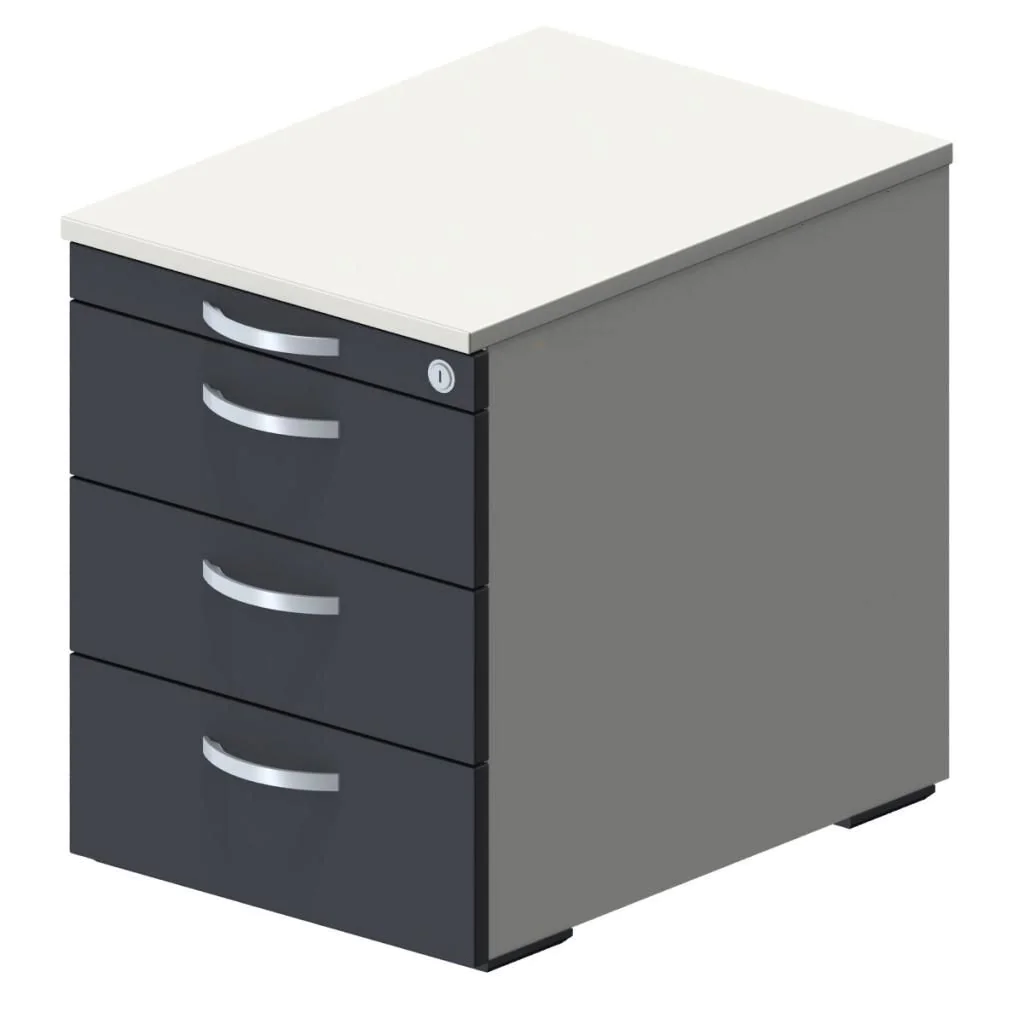 Rollcontainer 4S - T 60 cm von Geramöbel - Produktbild 8 von 15