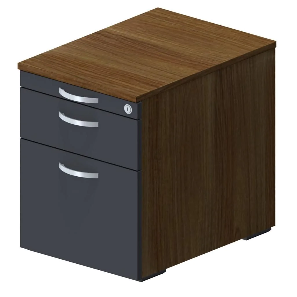 Rollcontainer 2SHR - T 60 cm von Geramöbel - Produktbild 11 von 15