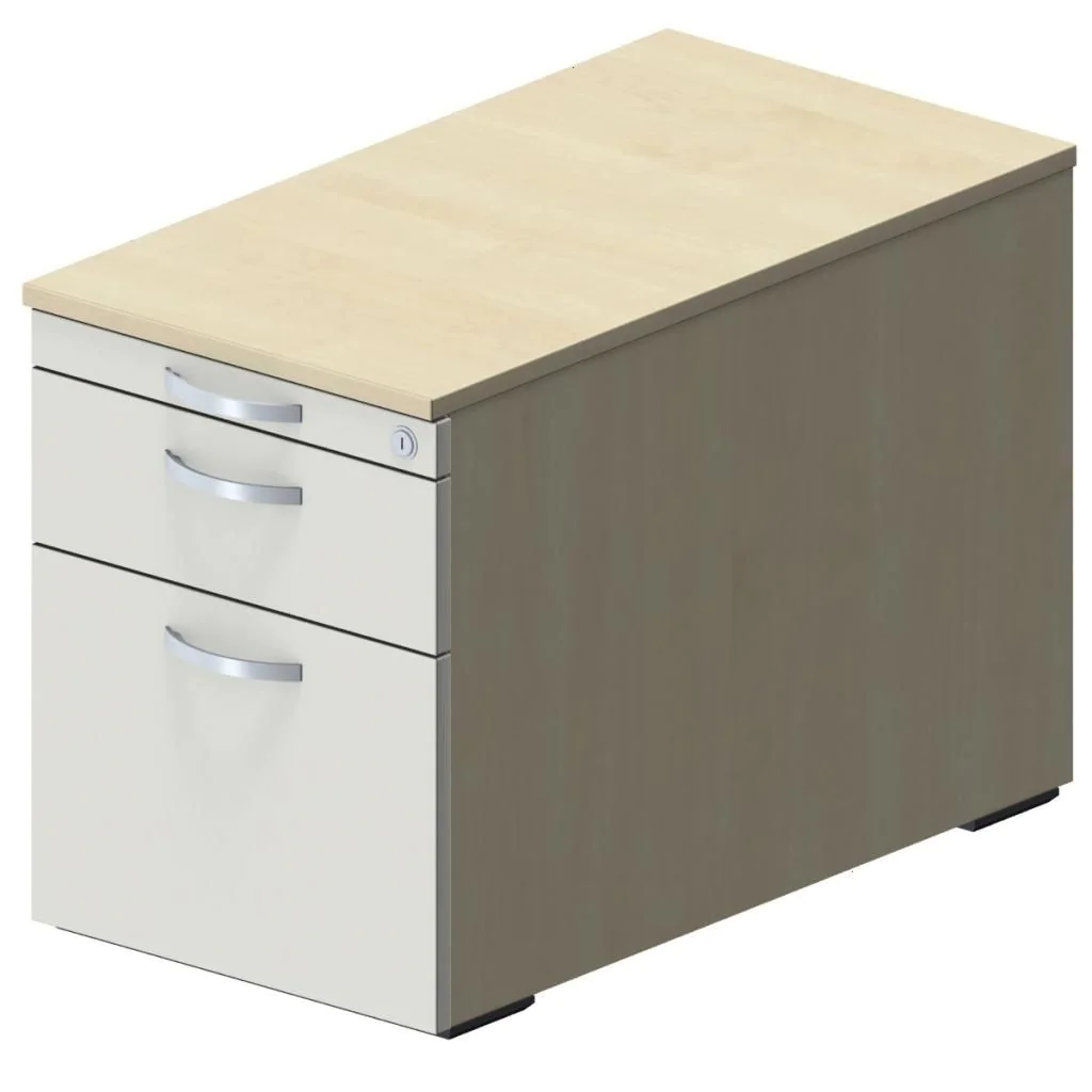 Rollcontainer 2SHR - T 80 cm von Geramöbel - Produktbild 7 von 16