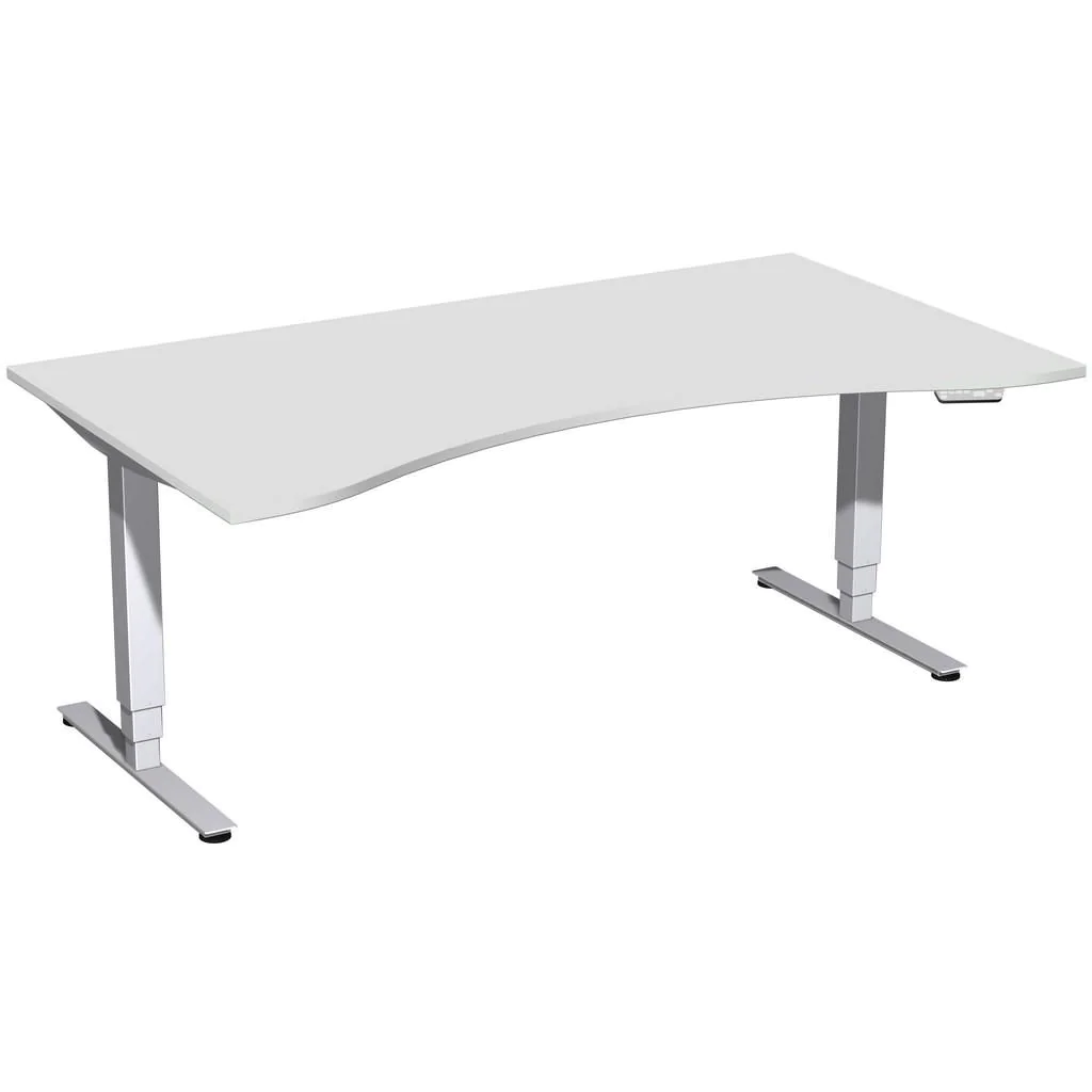 Höhenverstellbarer Schreibtisch Elektro Pro+ Ergoform von Geramöbel - Produktbild 3 von 7