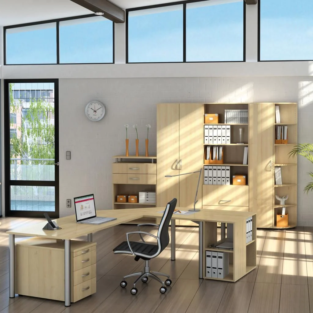 Schreibtisch 4-Flex Freiform von Geramöbel - Produktbild 19 von 22