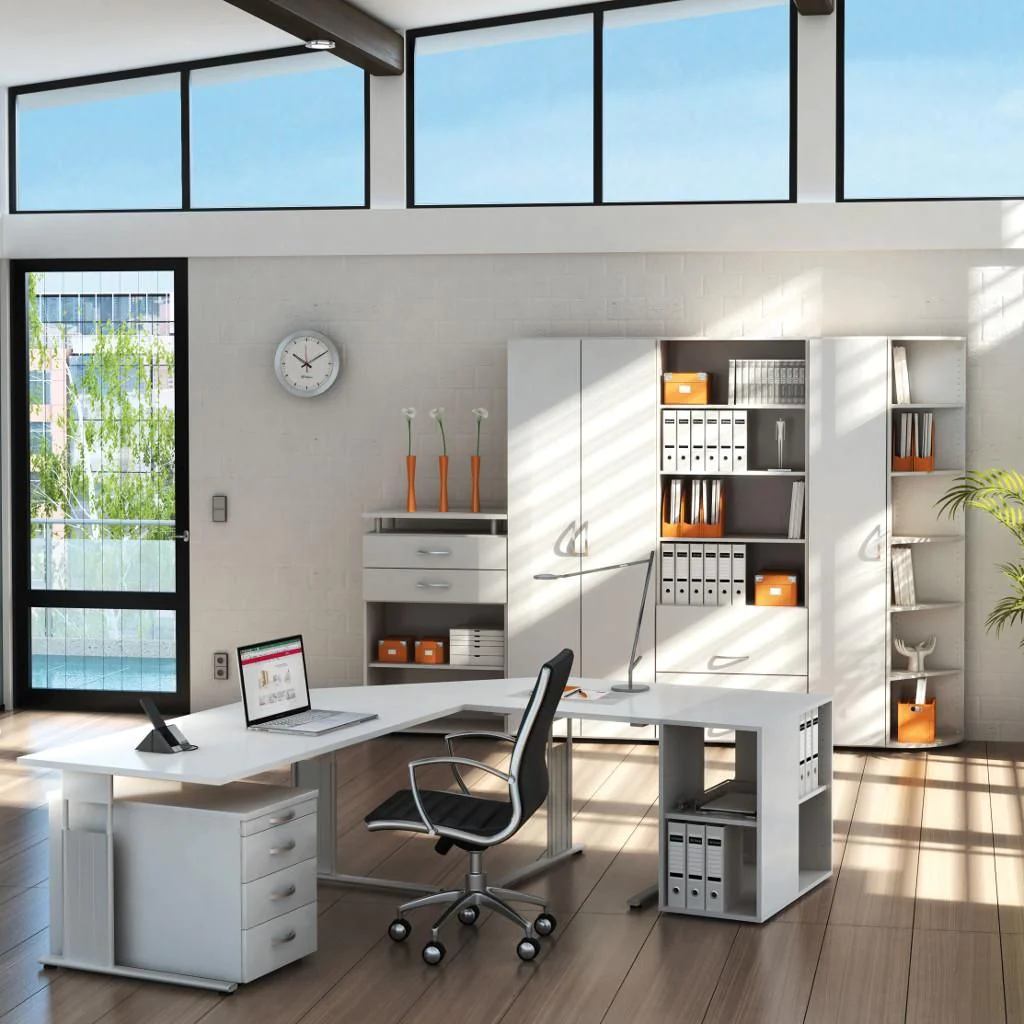 Schreibtisch C-Flex 135° von Geramöbel - Produktbild 15 von 19