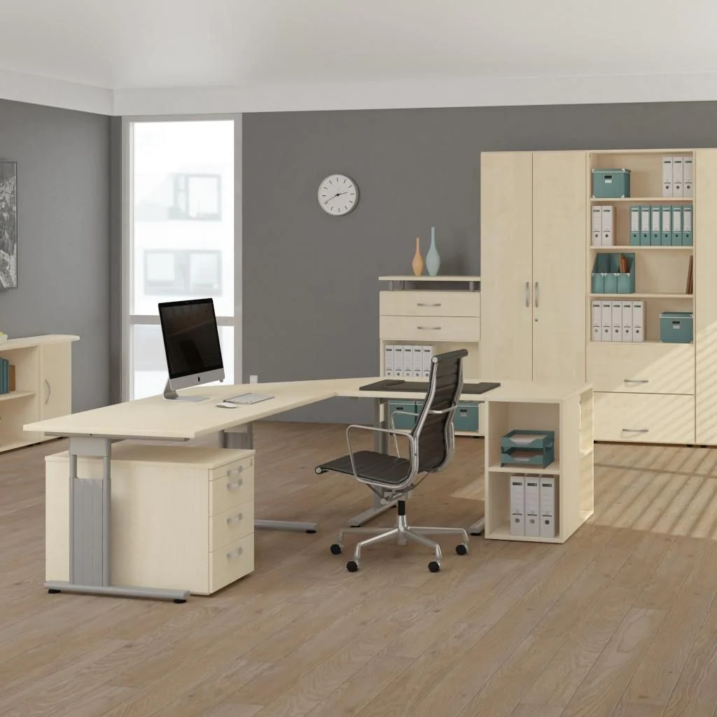 Schreibtisch C-Flex 135° von Geramöbel - Produktbild 18 von 19