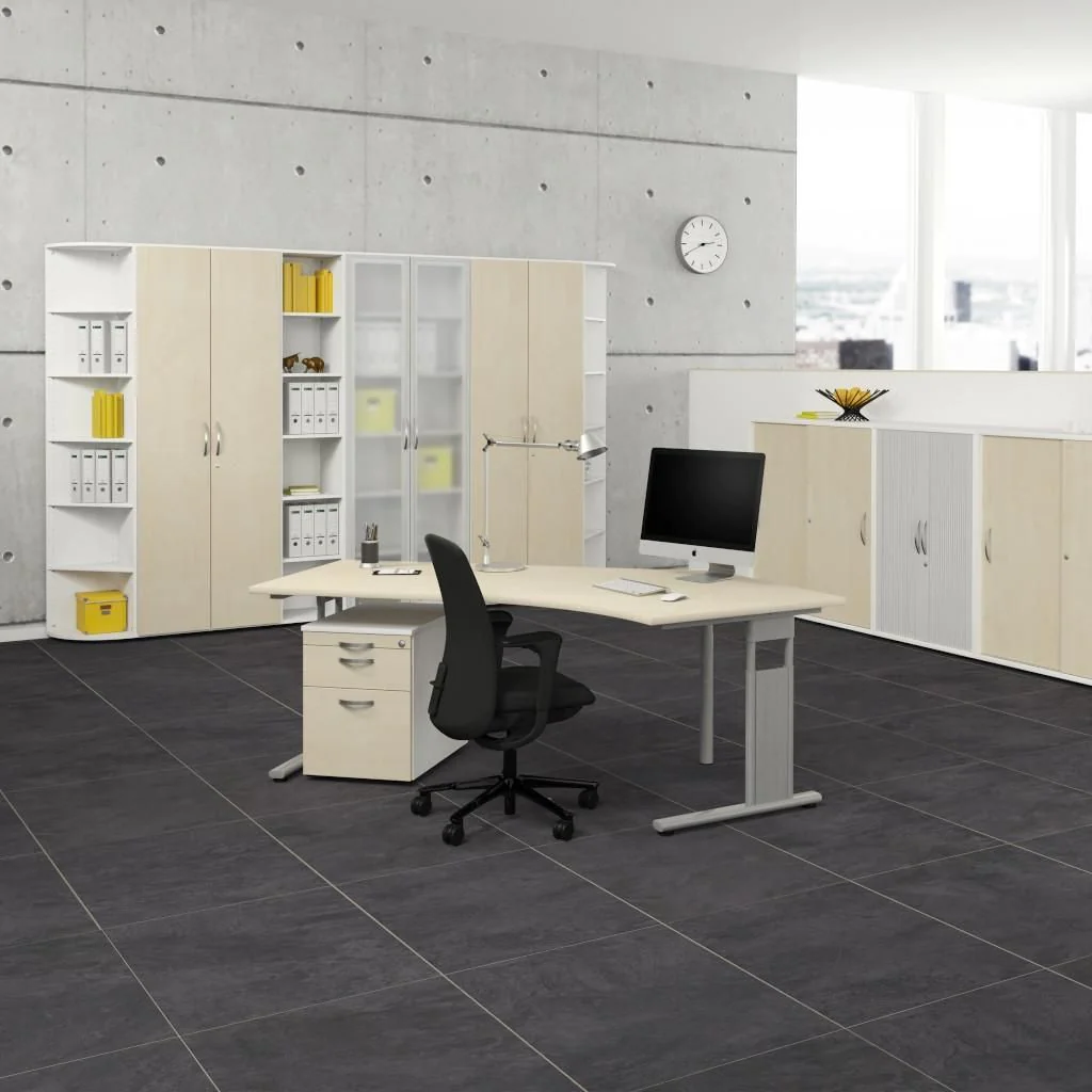 Schreibtisch C-Flex 135° von Geramöbel - Produktbild 2 von 19