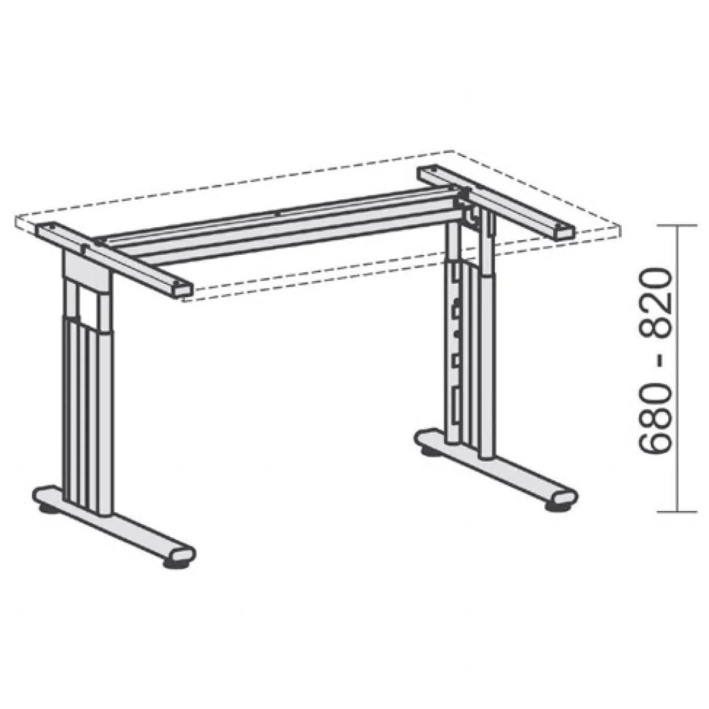 Schreibtisch C-Flex 135° von Geramöbel - Produktbild 11 von 19