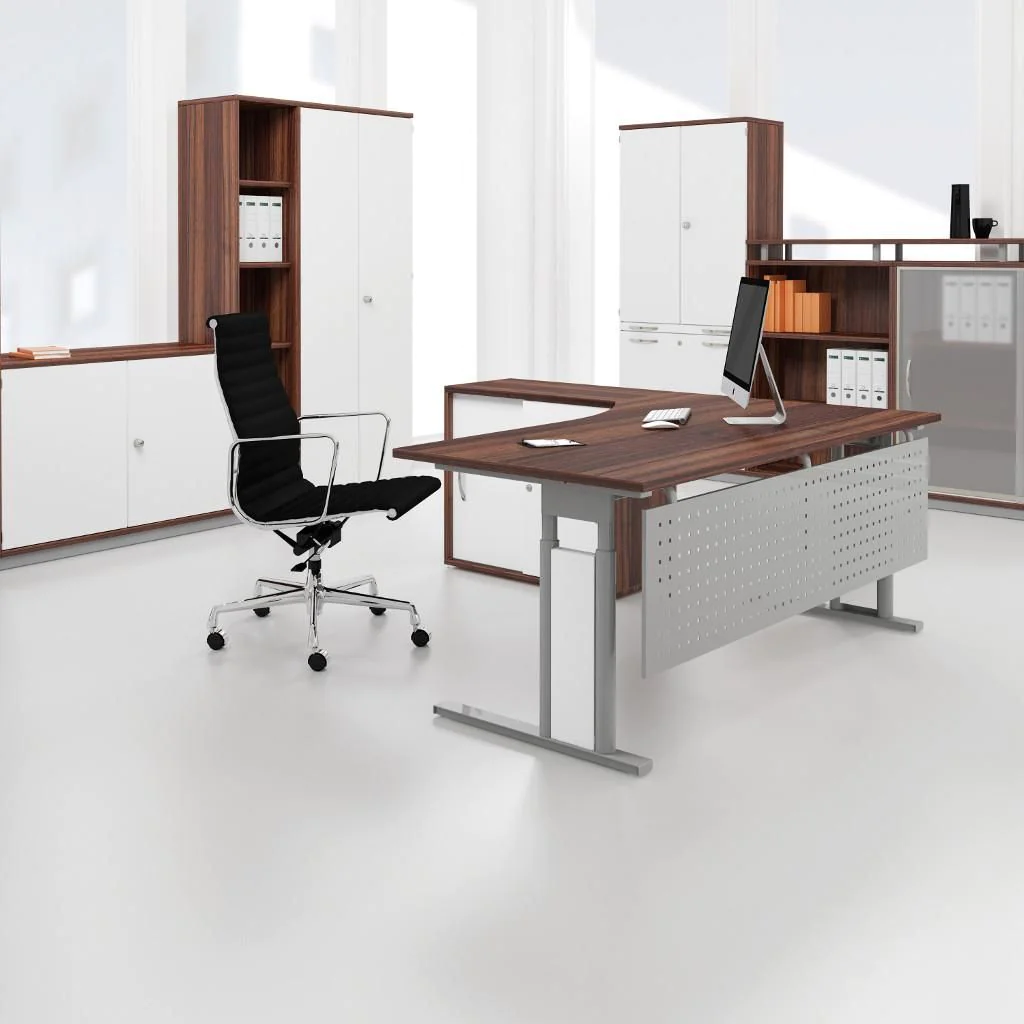Schreibtisch C-Pro Ergoform von Geramöbel - Produktbild 9 von 14