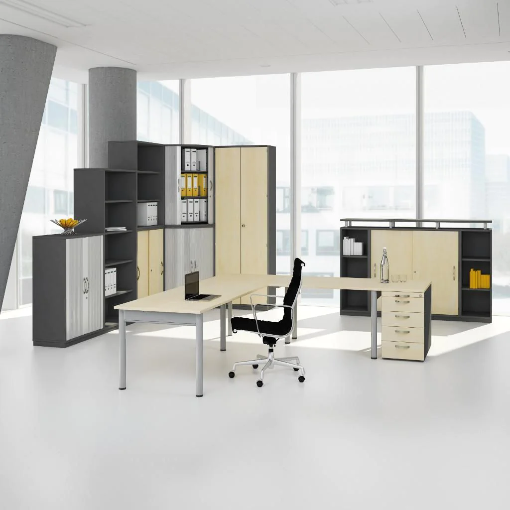 Schreibtisch 4-Pro Freiform von Geramöbel - Produktbild 13 von 13