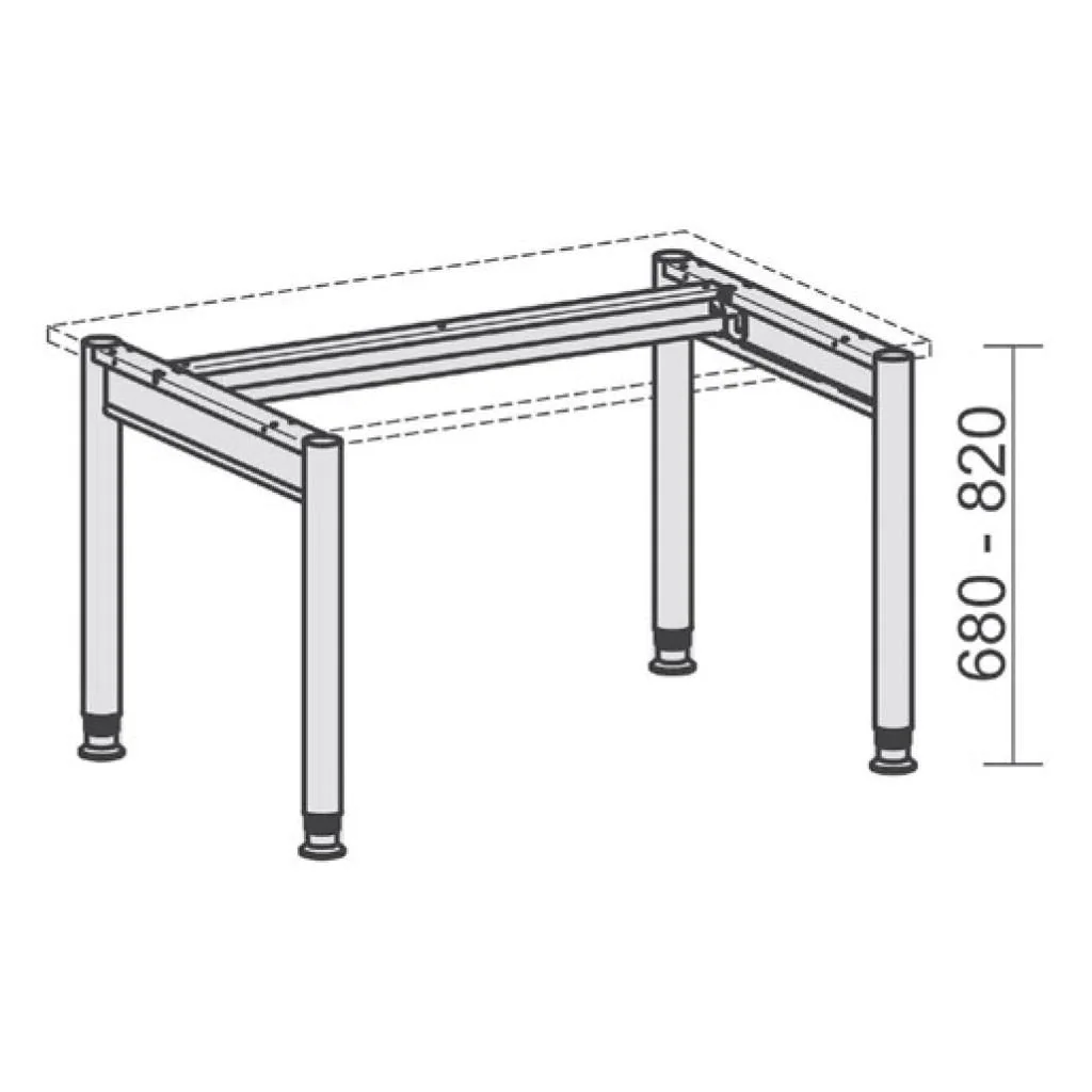 Schreibtisch 4-Pro Freiform von Geramöbel - Produktbild 8 von 13