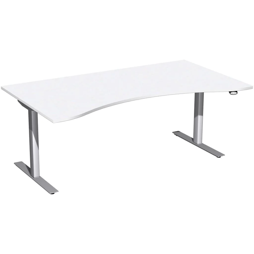 Höhenverstellbarer Schreibtisch Elektro Flex Ergoform von Geramöbel - Produktbild 8 von 12