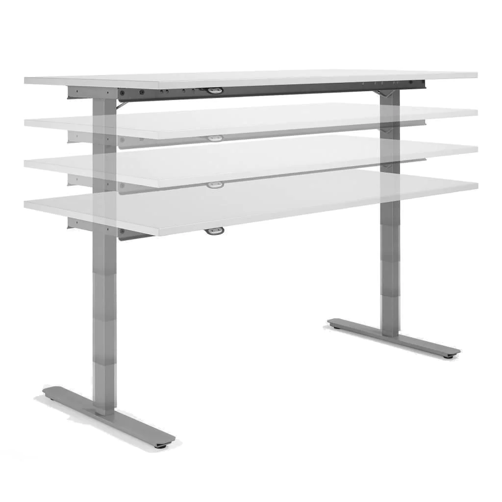 Höhenverstellbarer Schreibtisch Elektro Flex Ergoform von Geramöbel - Produktbild 11 von 12