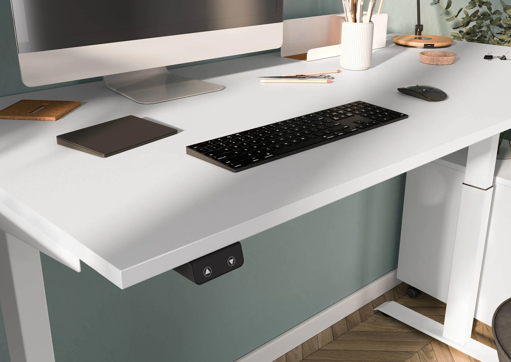 Höhenverstellbarer Schreibtisch Mailand von BME home - Produktbild 5 von 6