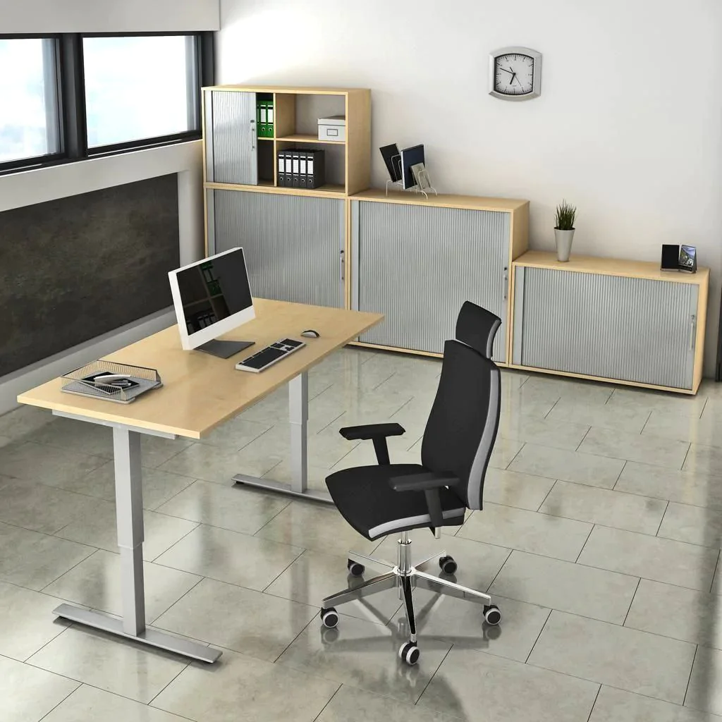 Höhenverstellbarer Schreibtisch XMST von Hammerbacher - Produktbild 3 von 14