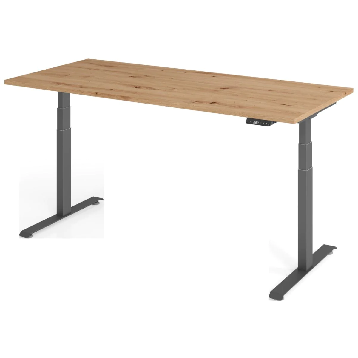 Höhenverstellbarer Schreibtisch LXK von Hammerbacher - Produktbild 2 von 10
