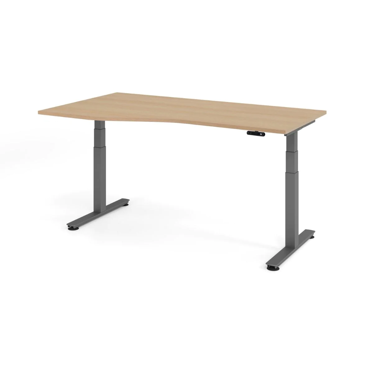 Höhenverstellbarer Schreibtisch XDSM Freiform von Hammerbacher - Produktbild 9 von 15