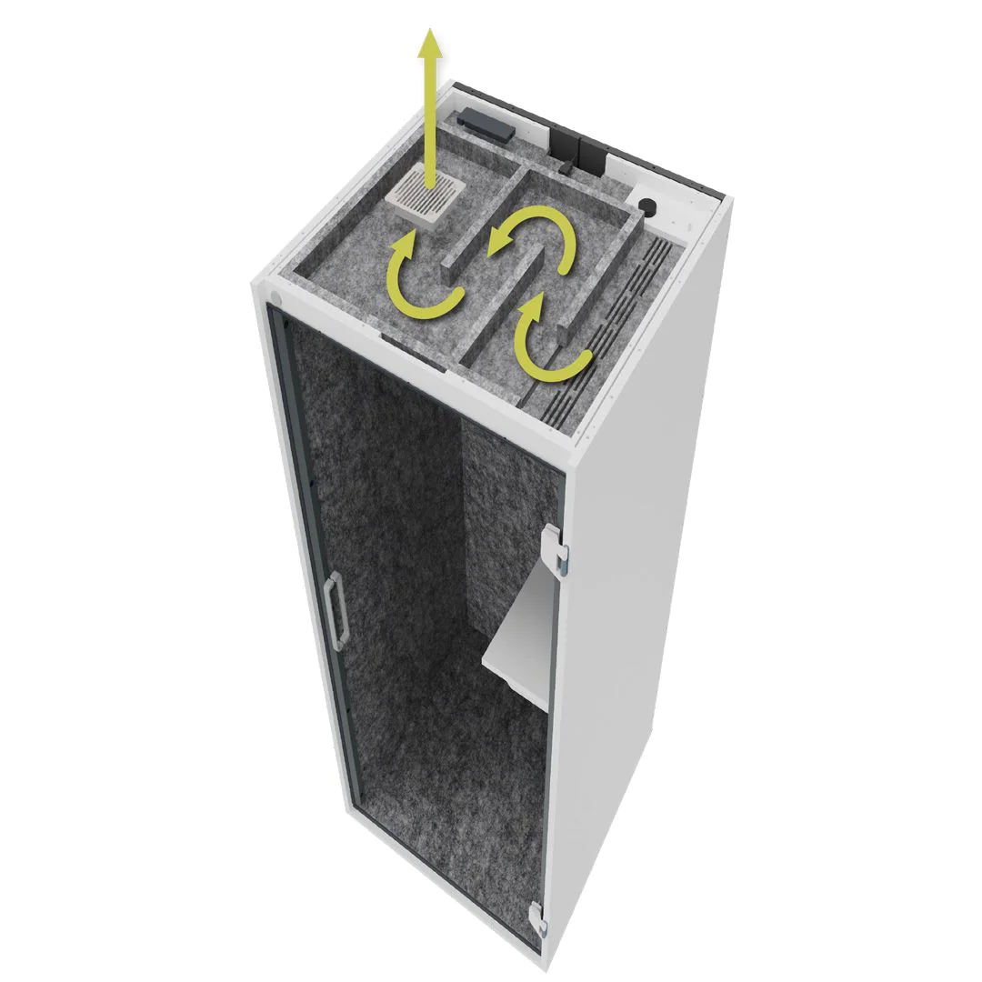 Telefonbox silent space 1 von Hammerbacher - Produktbild 11 von 11