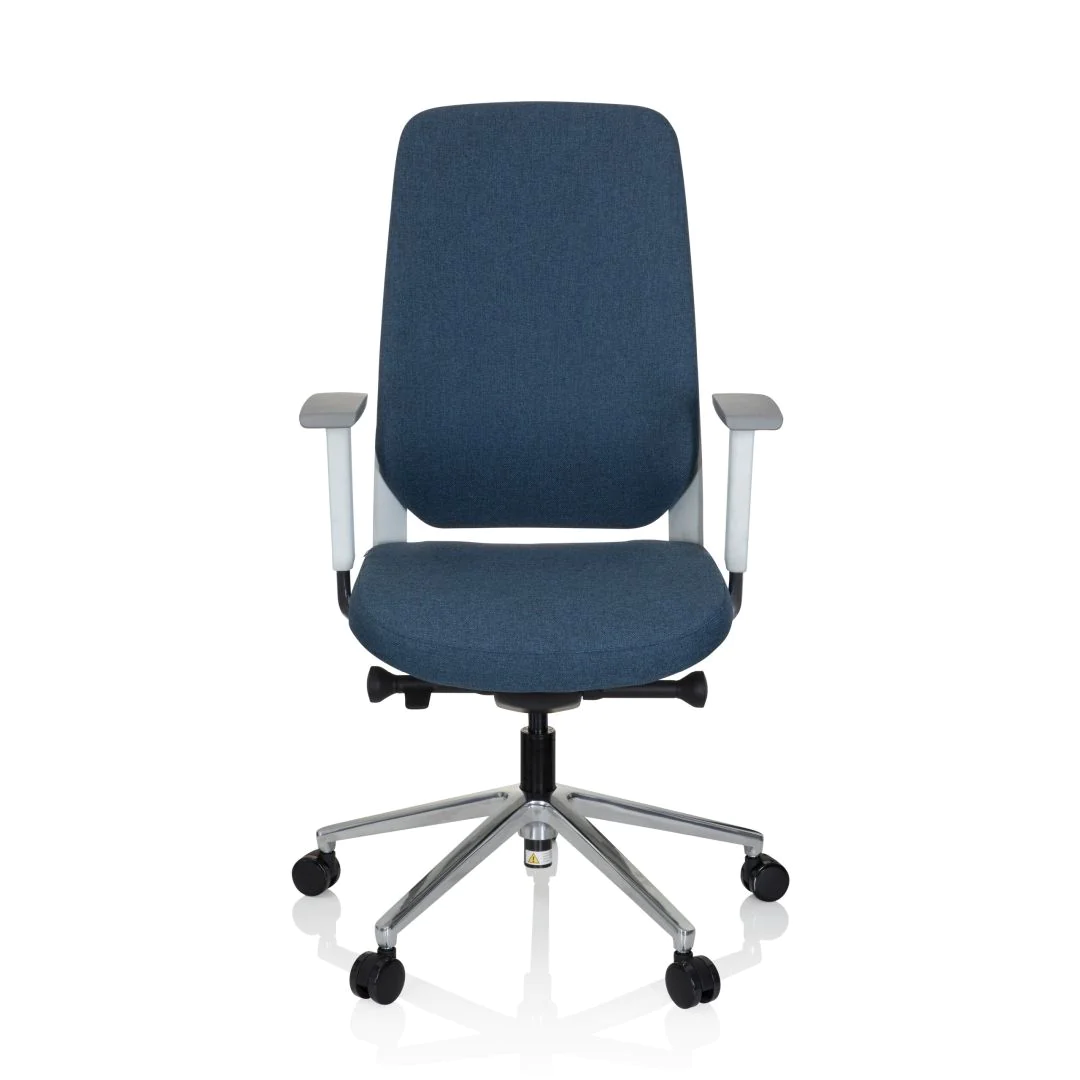 Bürostuhl Drehstuhl CHIARO T4 WHITE Stoff - HJH-CHIARO-T4-WHITE