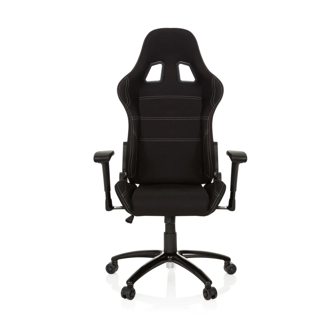Gaming Stuhl Bürostuhl GAME FORCE Stoff schwarz - HJH-729300