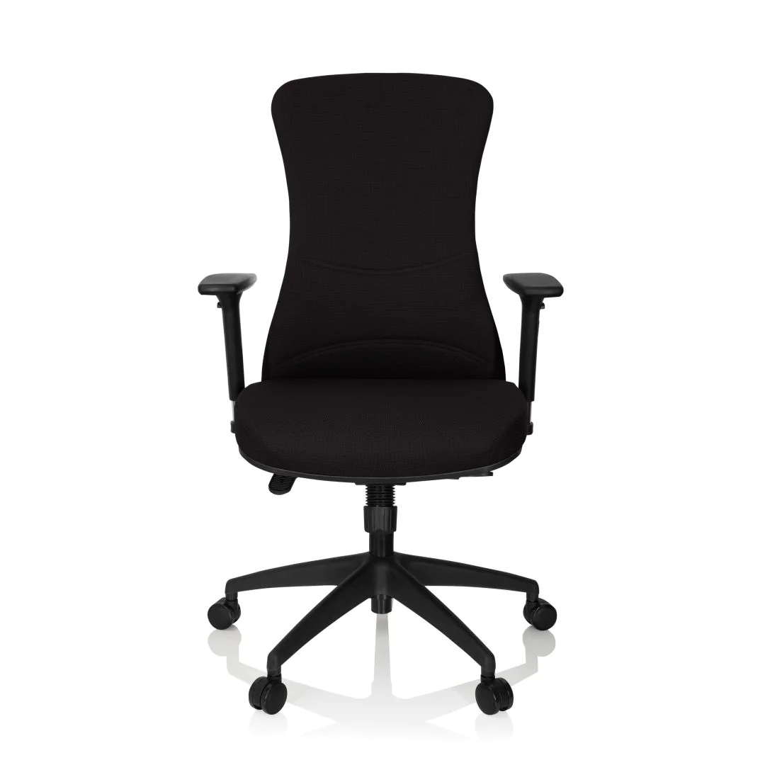 Bürostuhl Drehstuhl OFFICE XT PRO Stoff schwarz - HJH-760010