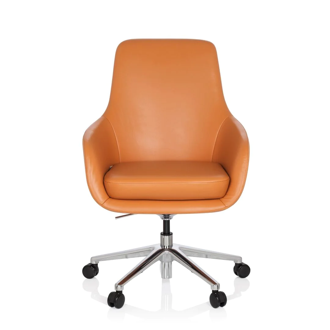 Bürostuhl Chefsessel BARENO Leder - HJH-BARENO