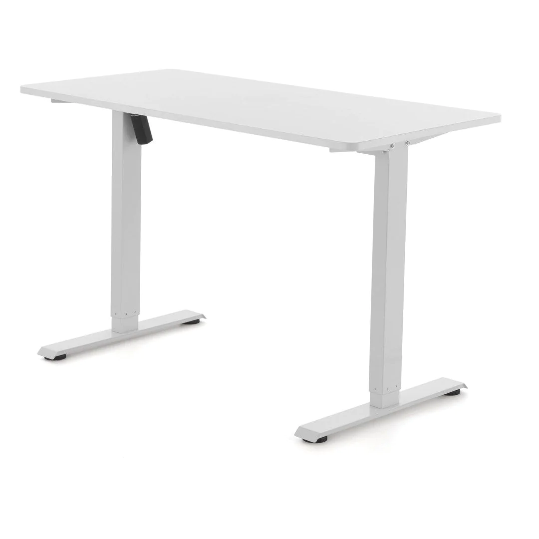 Kinderschreibtisch Worktime Kid 120 x 60 LED elektrisch höhenverstellbar weiß von HJH - Produktbild 5 von 9