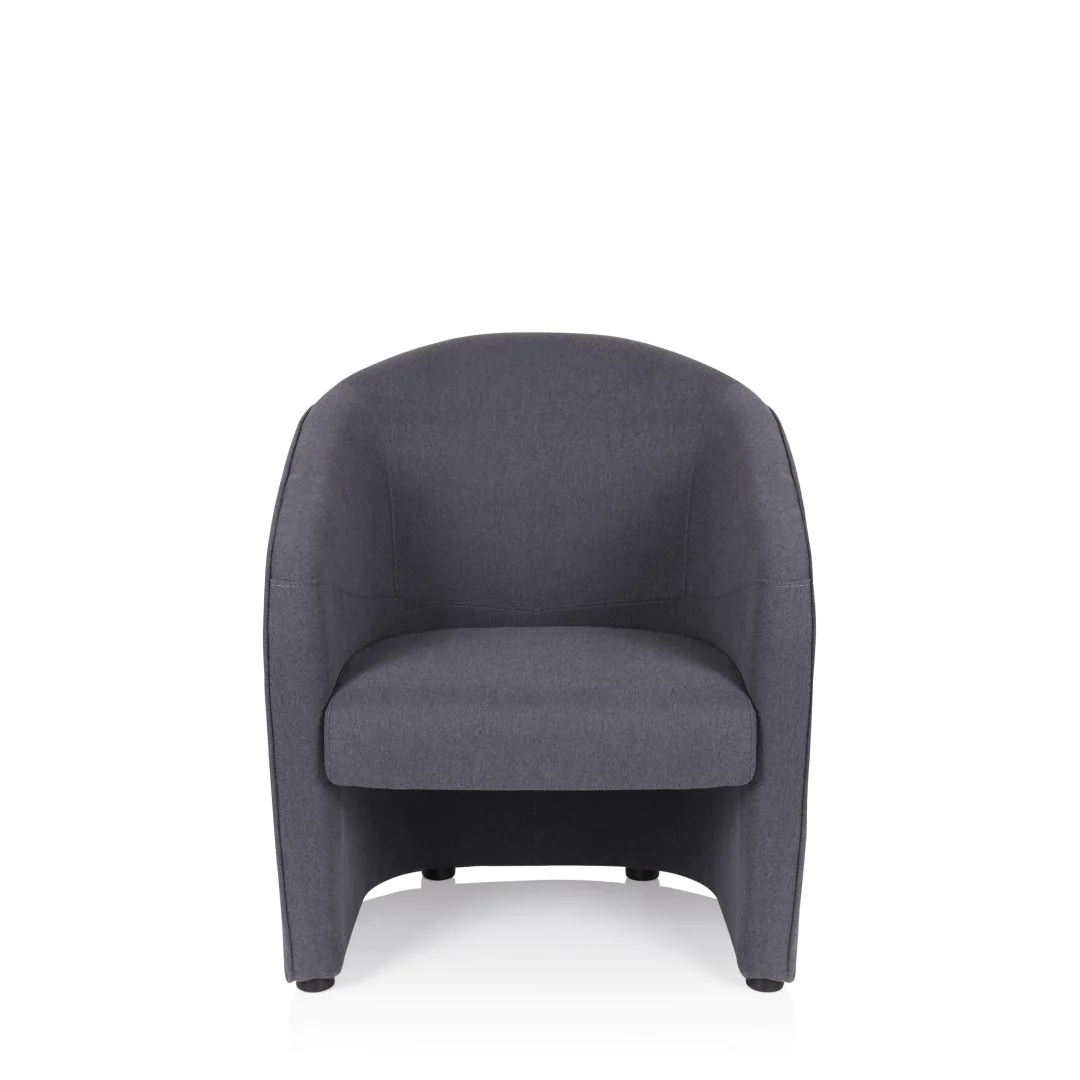 Loungesessel Club Sessel SAN JUAN Stoff dunkelgrau von HJH - Produktbild 6 von 6