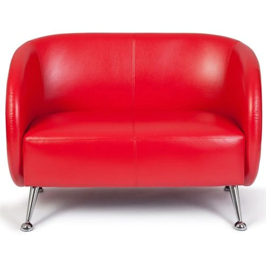 Loungesofa Clubsofa ST. LUCIA Kunstleder 2-Sitzer von HJH - Produktbild 1 von 6