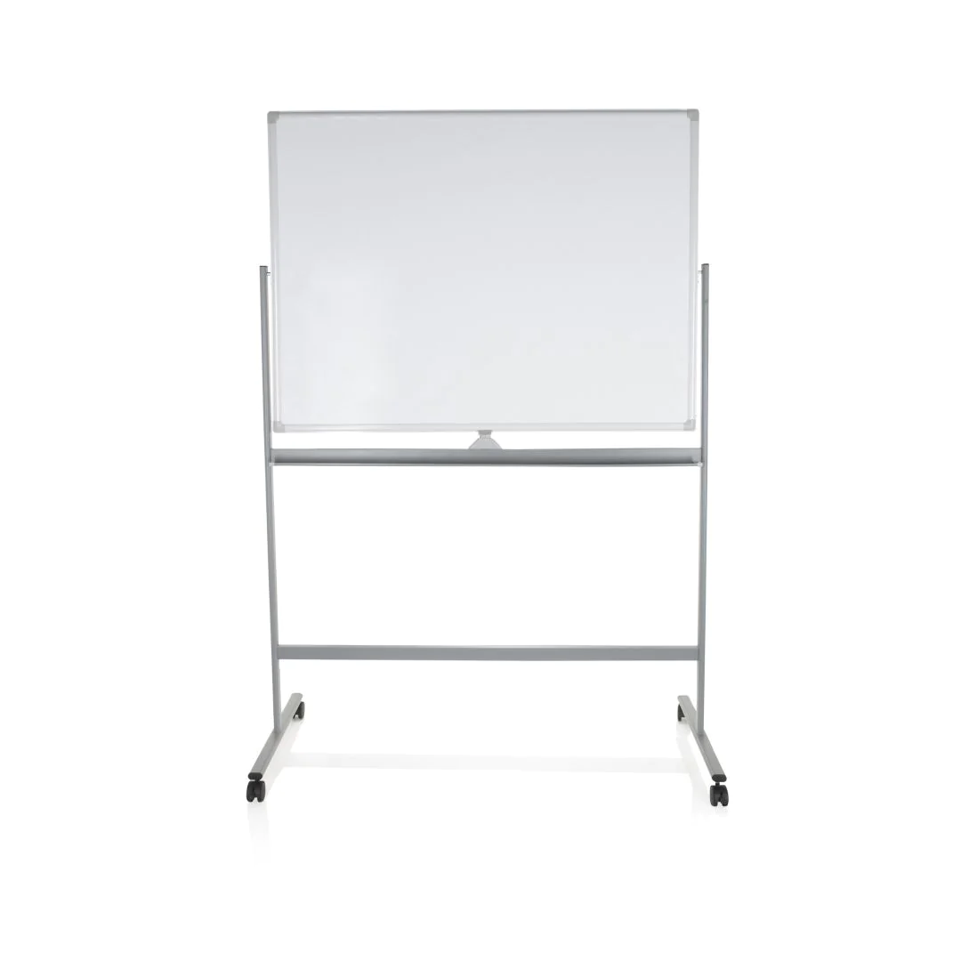 Whiteboard Wendetafel MULTIBOARD I magnetisch weiß silber von HJH - Produktbild 1 von 6