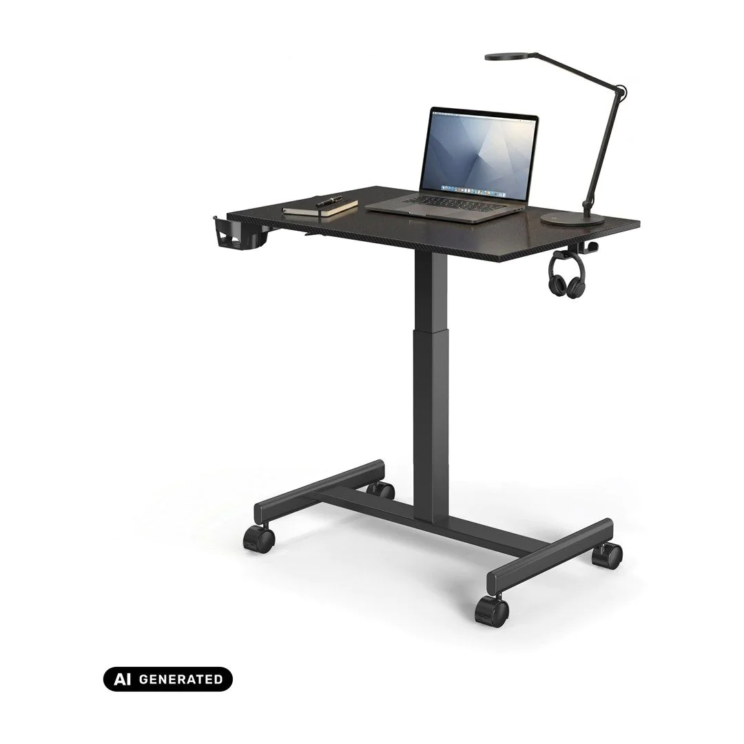 Sitz-/Stehtisch Stand K inkl. Getränkehalter von HJH - Produktbild 1 von 6