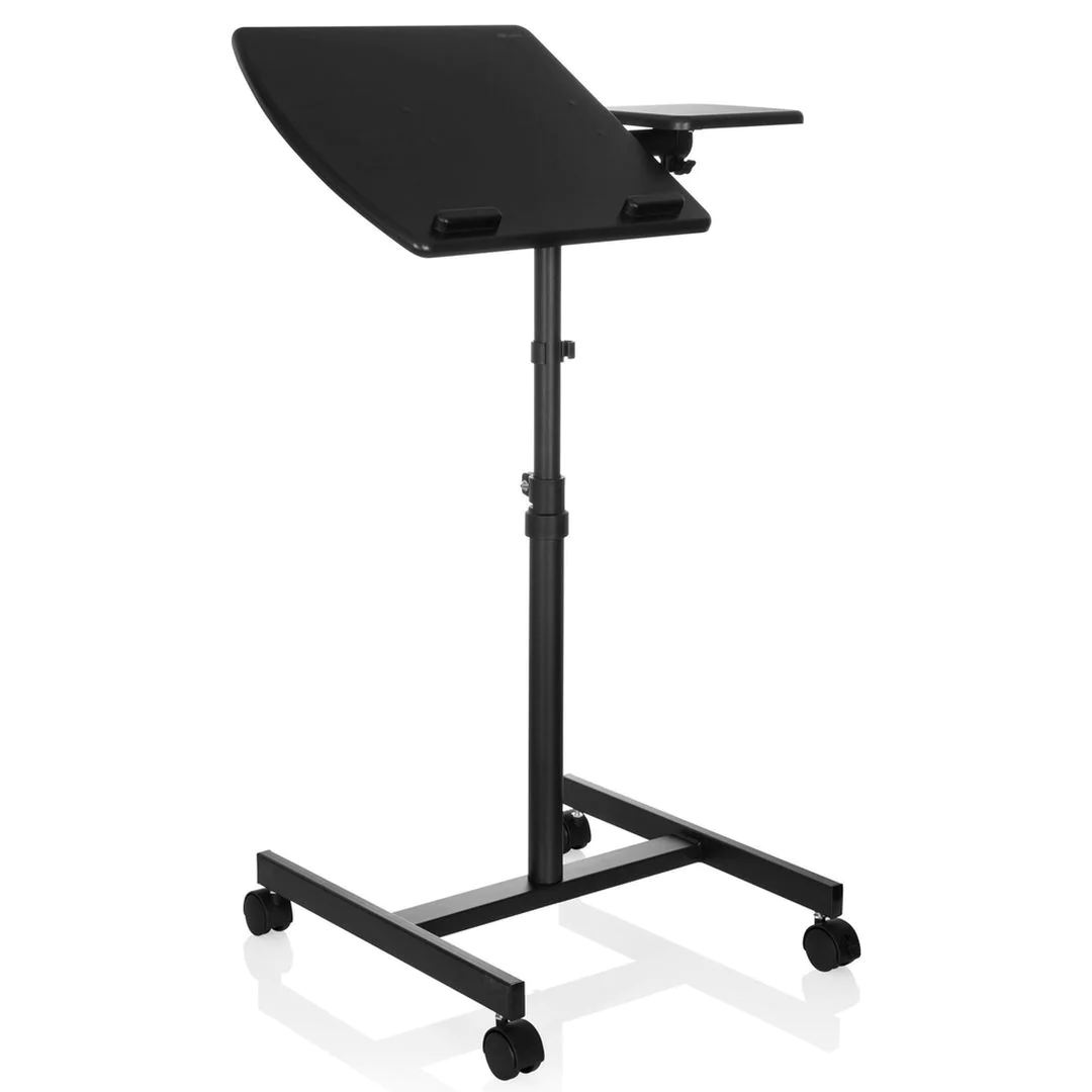 Stehtisch/Laptopständer mit Rollen VM-SL schwarz - HJH-802110