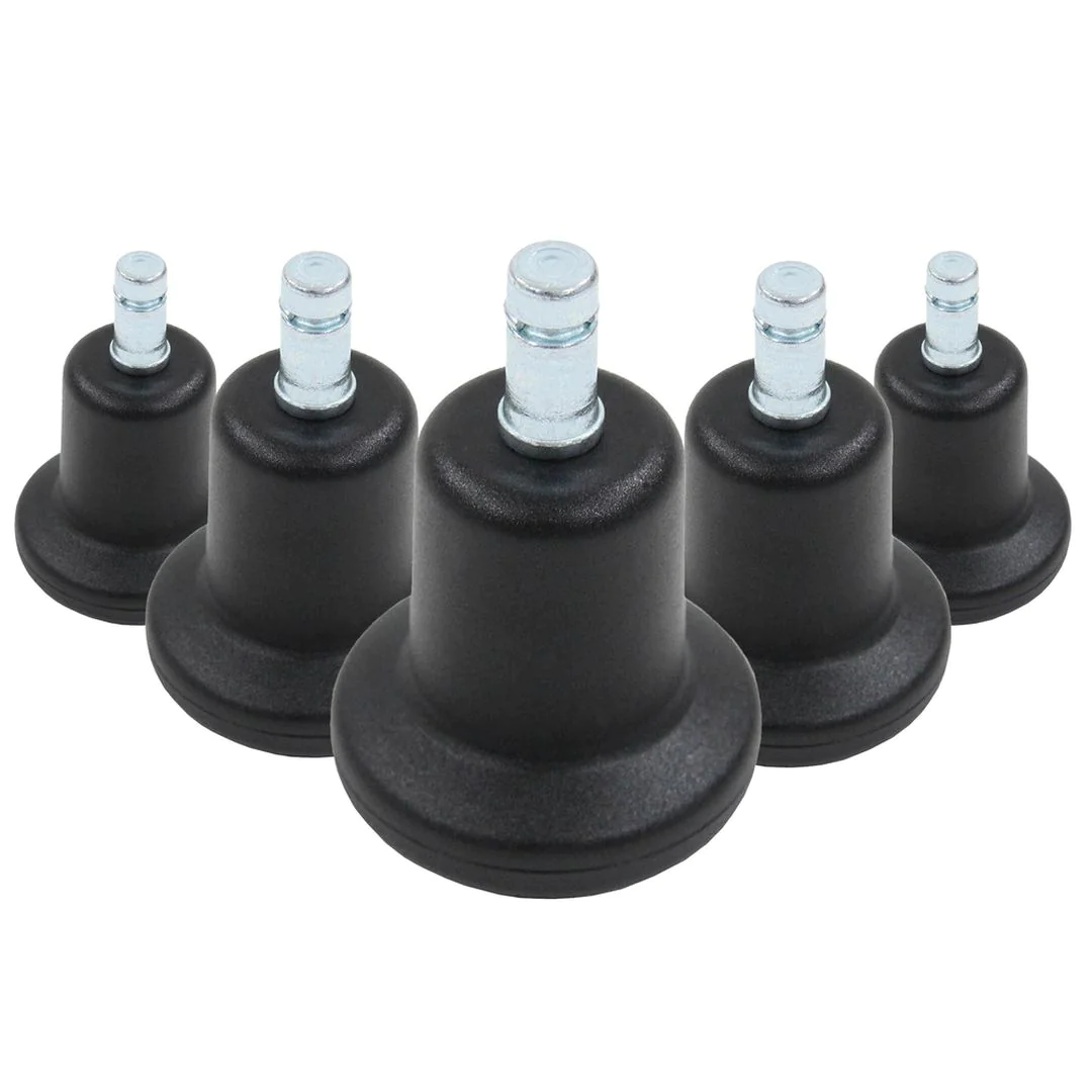 5x Bodengleiter STAND klein No. 10 Stift 10mm 50mm Standfüße (5er Pack) von HJH - Produktbild 1 von 5