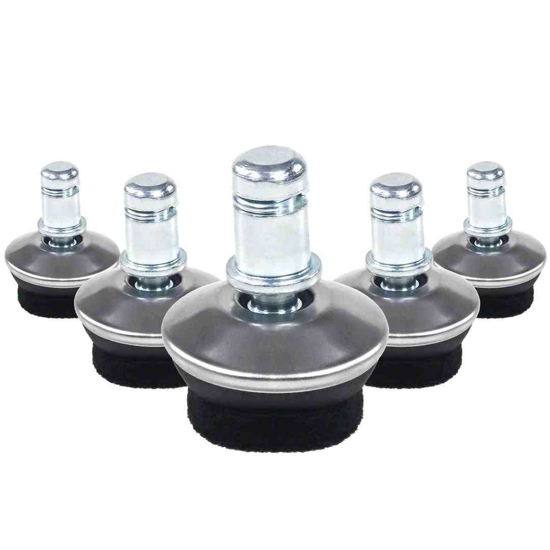 Filz-Gleiter STAND FZ I 5er Set silber von HJH - Produktbild 1 von 2