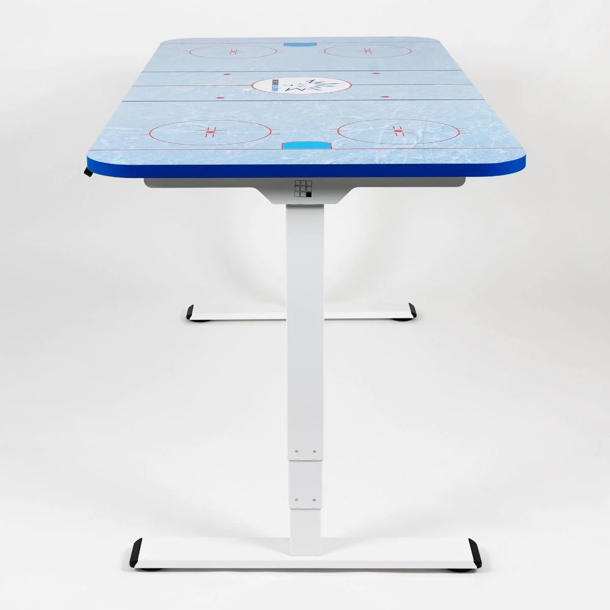 Höhenverstellbarer Schreibtisch Stayble Color - Dresdner Eislöwen Edition von Deskonia - Produktbild 10 von 13