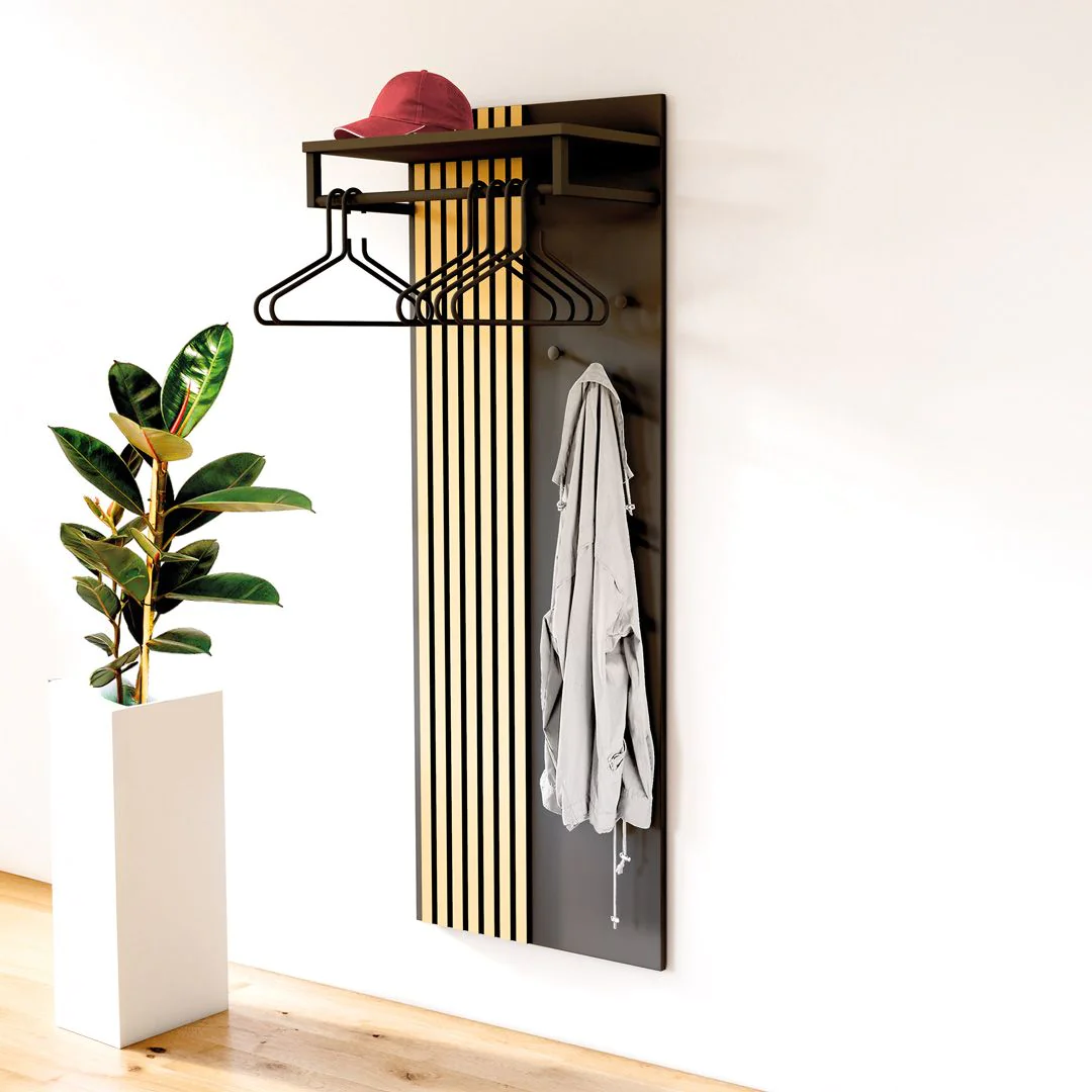 Wandgarderobe Oxford Anthrazit - KMA-32000035