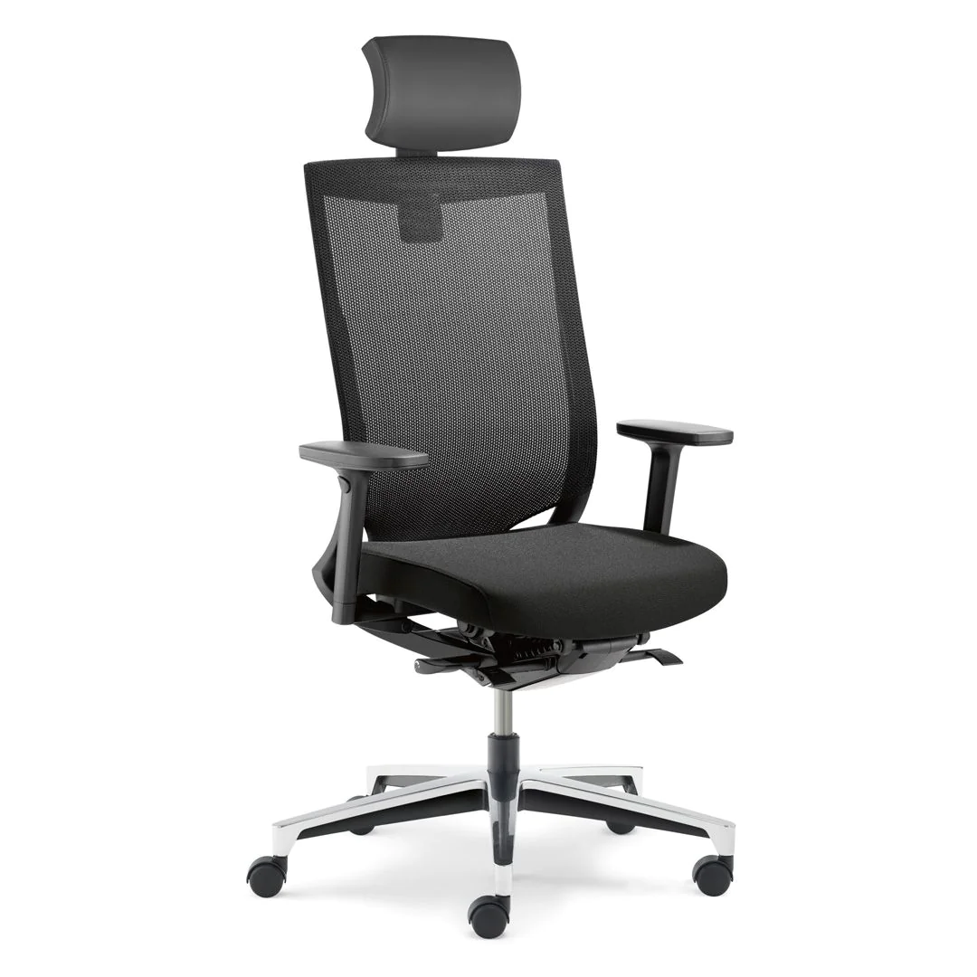 Cato Plus Mesh Mesh Drehstuhl mit Nackenstütze - KLB-CPN89