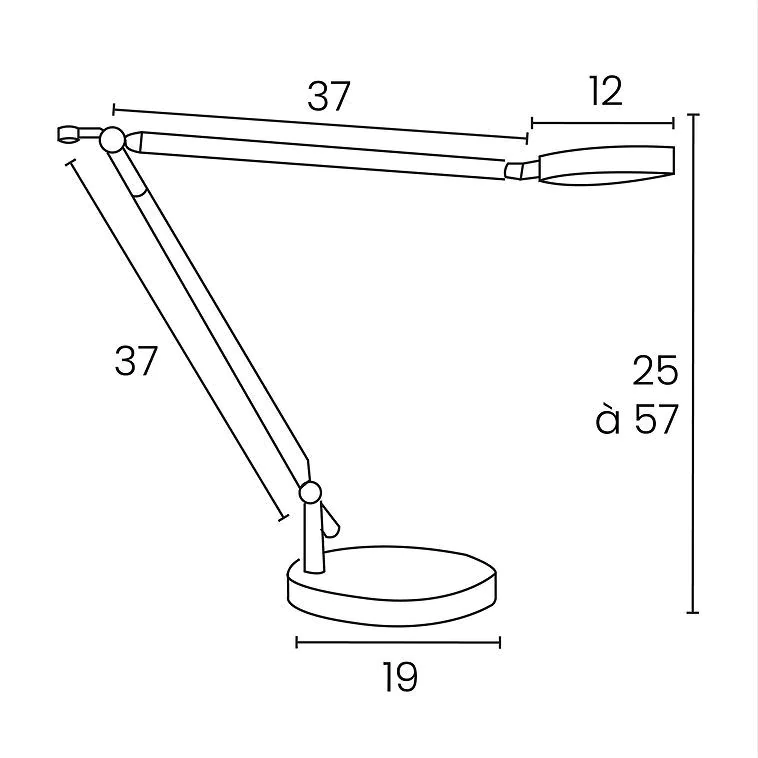 Tischleuchte LED Senza von Unilux - Produktbild 3 von 6