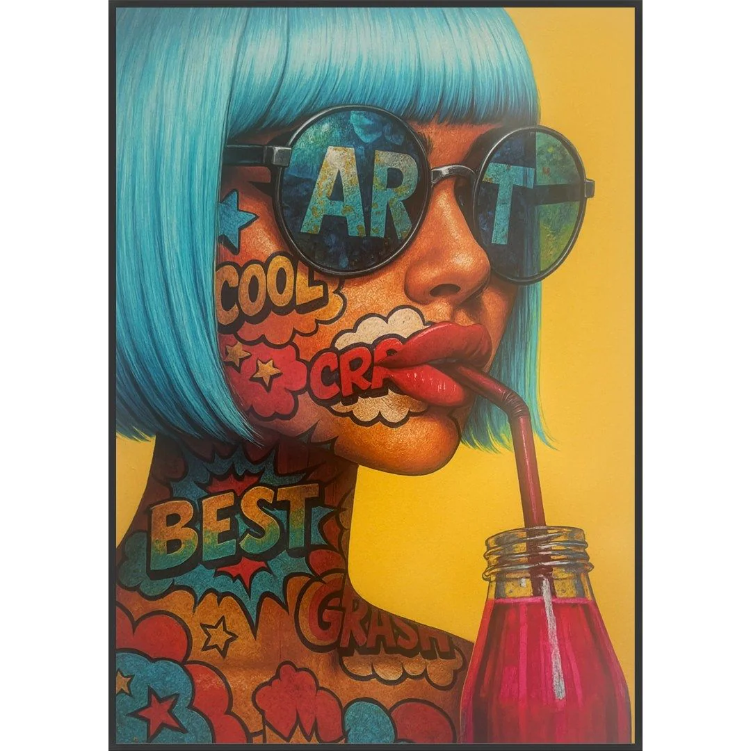 LumiArt LED-Wandbild "Pop Art"  - VGS-LUMIART01